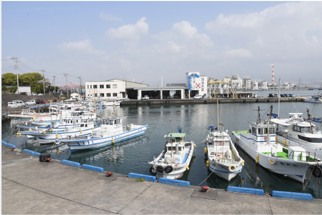 田子の浦港の風景