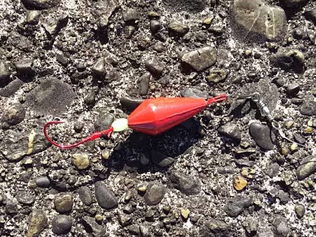 穴釣りの仕掛け（ブラクリ）